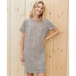 Jenni Kayne Leopard T-Shirt Dress - size Medium